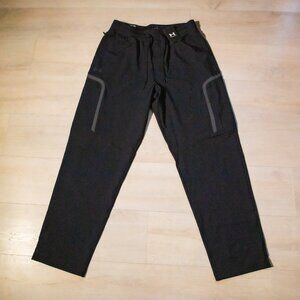 NEW - Under Armour Men's Sportswear Woven Cargo Black Pant, REG $110 NWT Genuine